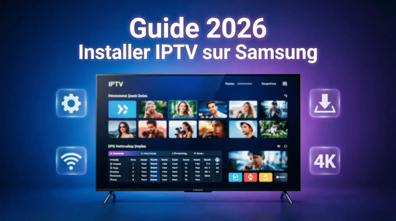 Installer IPTV sur Smart TV Samsung